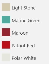 roll up door color choices