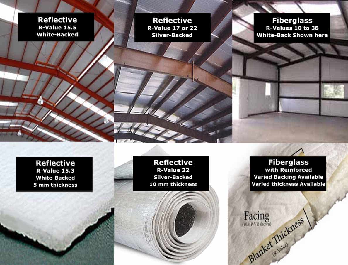 Metal Building Insulation | Steel Building Insulation | Metal Building  Insulation Rolls