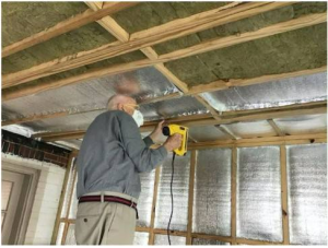 Pole Barn with Reflective Insulation